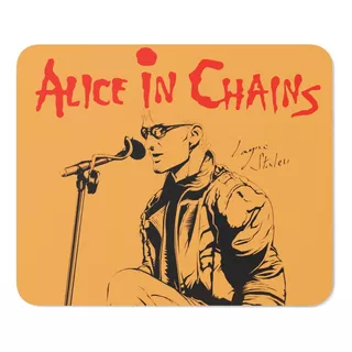 Rnm-0016 Mouse Pad Alice In Chains - Layne Staley (oft)