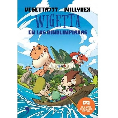 Libro Wigetta Dinolimpiadas + Gafas - Vegetta777