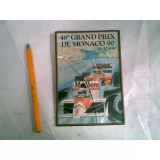 Mini Poster F! Gran Prix De Monaco 90 48 Ediciön