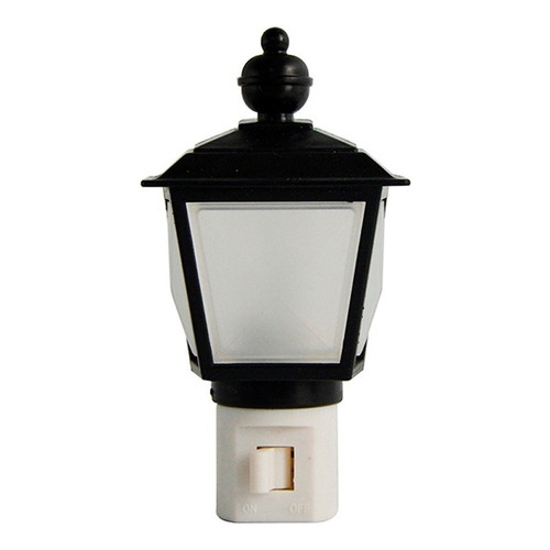 Lámpara Decorativa De Noche, Farol Negro 127v Foy Lun09 /vc