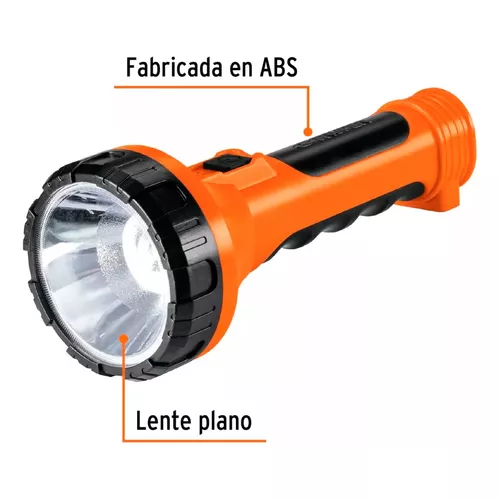 Linterna LED ultrapotente recargable USB chorro de luz le