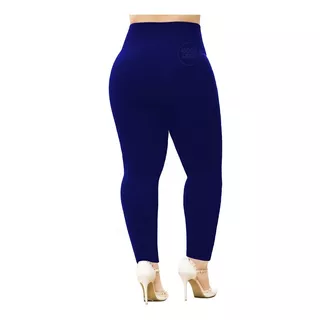 Calza Termica Chupin Tiro Alto Lycra Friza Xespecial 7x-10xl