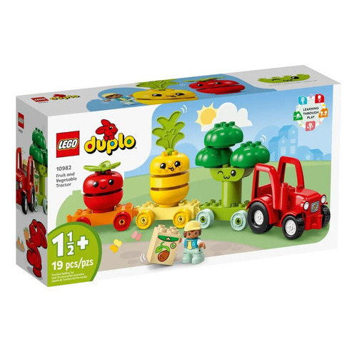 Lego Duplo Tractor De Frutas Y Verduras 10982 De 19 Piezas Balde