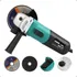 Esmerilhadeira Lixadeira Angular 4.1/2 11000rpm 820w Tssaper Cor Azul-turquesa Frequência 60 Hz
