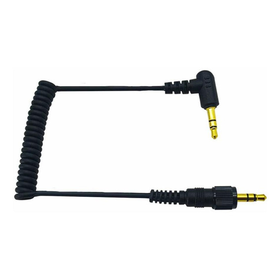 Cable De Audio Canfon 3.5mm A 3.5mm Para Camara Sony, Negro