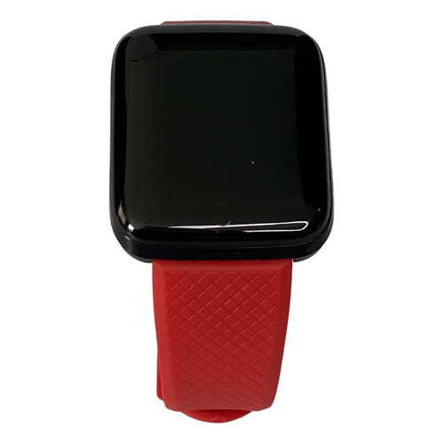 Smartwatch 116 Reloj Inteligente Deportivo Notificaciones Color de la correa Rojo
