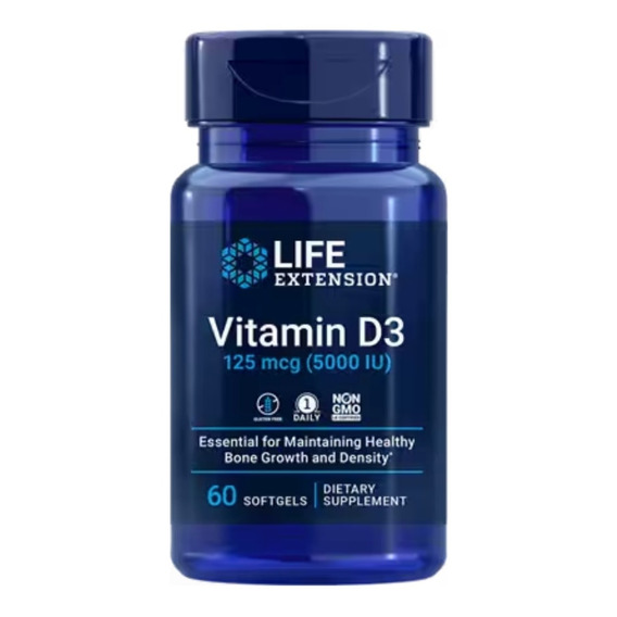 Vitamina D3  125mcg X 5000iu - g a $684