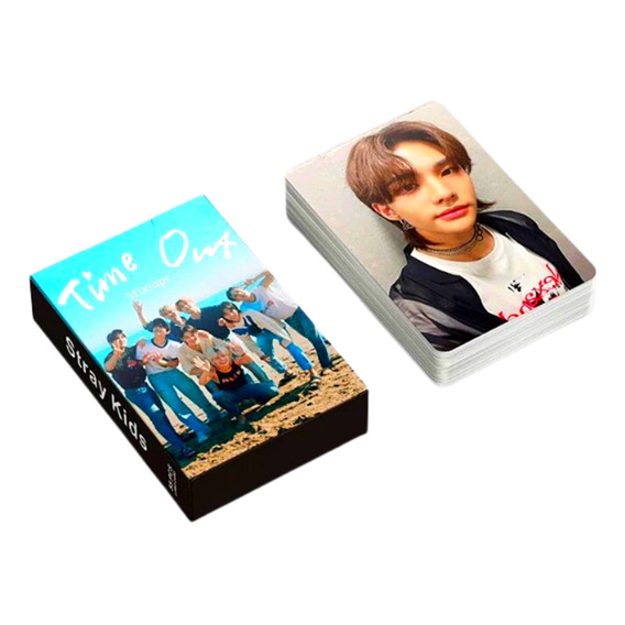 Set 55 Photocards / Lomo Card Stray Kids - Time Out Mixtape