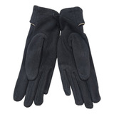 Guantes De Mujer Vestir Negro Invierno