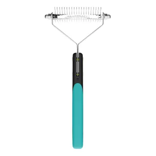 Rake Subpelo 13 Dentes Pelos Longos Azul Propetz Premium