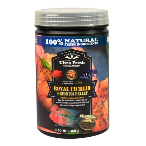 Alimento Azoo Ultrafresh Pellet Royal Cichlid 1150ml 86059