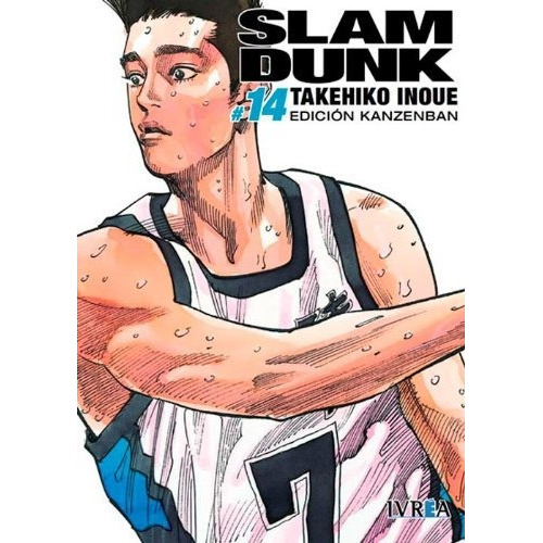 Slam Dunk Kanzenban 14, De Takehiko Inoue. Editorial Ivrea, Tapa Blanda En Español