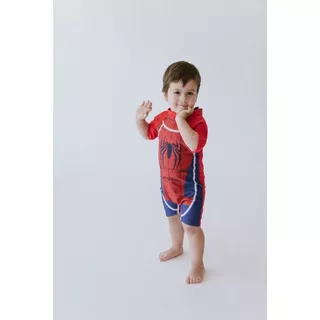 Disfraz Para El Agua Araña Spiderman Niño Verano Pileta Baño