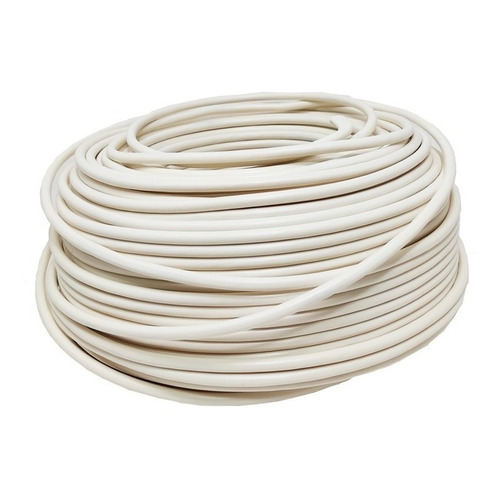 Cable Electrico Cca Calibre 8 Blanco 100 Metros