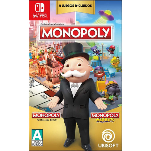 Monopoly - Nintendo Switch - 2 Juegos En 1