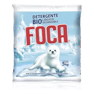 Detergente En Polvo Foca 5 Kg 