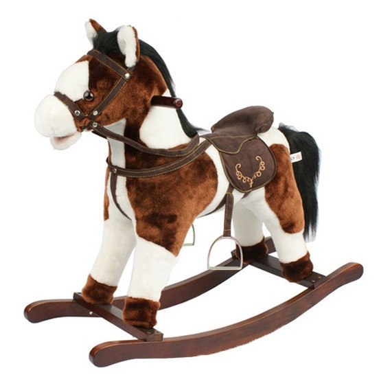 Caballo De Peluche Mecedor Con Sonido. Phi Phi Toys