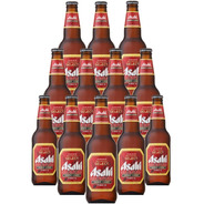 Cerveza Asahi Select Ambar 12 Botellas 355ml Remate Cad Venc