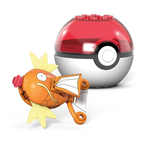 Mega Construx Pokémon Pokébola Magikarp Construcción