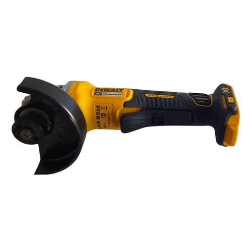 Amoladora Angular Dewalt Dcg413h2-ar +2 Bat+cargador Dcb1104 Color Amarillo