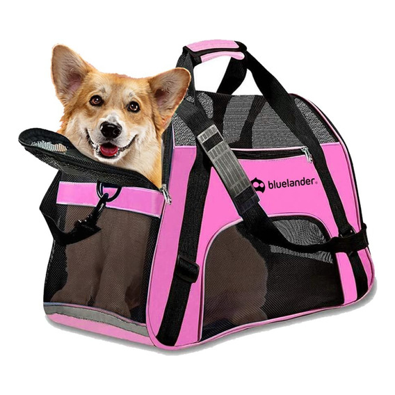 Transportadora Para Perro Razas Pequeñas Portátil Plegable 