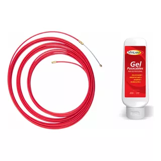 Cinta Pasacable Plastica Ø4mm 15mts Y Gel Pasacable Viyilant