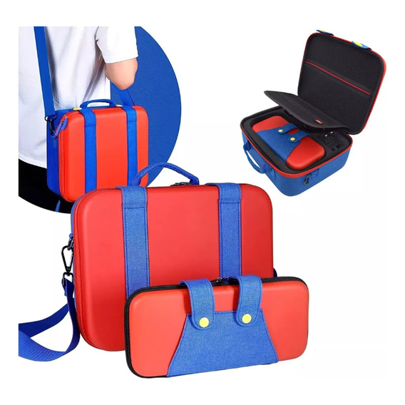 Estuche Para Switch Oled Kit Accesorios Mochila Impermeable