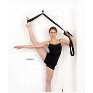 Fita Para Alongamento Yoga Dança Ballet Com Clip De Porta