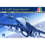 F/a - 18 E Super Hornet By Italeri # 083  1/72
