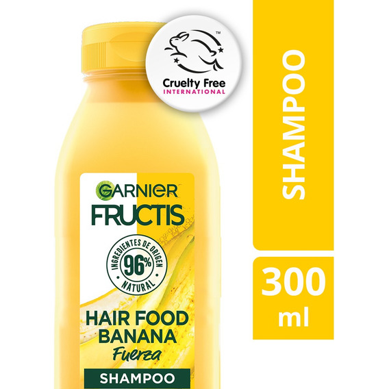 Shampoo Garnier Fructis Hair Food Banana 300Ml