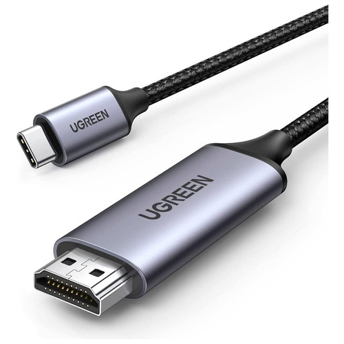 Ugreen Cable Usb C A Hdmi Macho-macho 4k 60 Hz 1.5m Aluminio