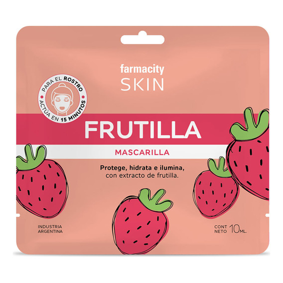 Mascara Facial Farmacity Skin Frutilla