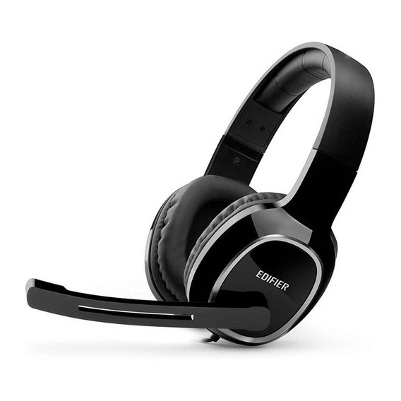 Edifier Usb K815 Black Auricular Con Micrófono Usb Over Head