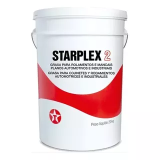 Balde Graxa Alta Temperatura 20kg - Starplex 2 Texaco