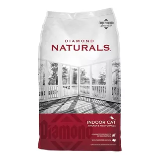 Diamond Naturals Alimento Para Gato Adulto Sabor Pollo Y Arroz En Bolsa De 2.72kg