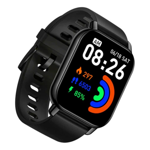 Reloj inteligente Zeblaze Btalk, pantalla 1,86 IP68, funda para llamadas de voz, color negro, pulsera, color negro, bisel, color negro