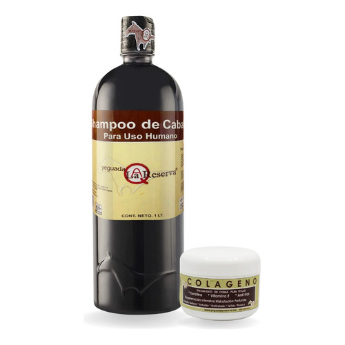  Kit Completo De Shampoo Yeguada La Reserva 100% Original + Colageno Chico Yeguada. Express