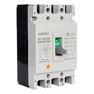 Breaker 3x200 Amp Caja Moldeada Seria Am1 Andeli