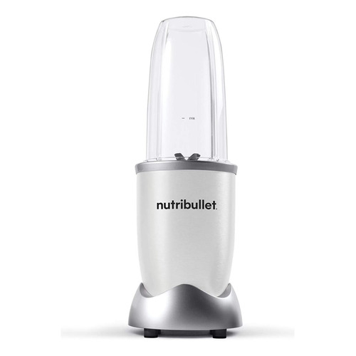 Licuadora Nutribullet Premium Nutribullet Blanca Con Vaso De Plástico