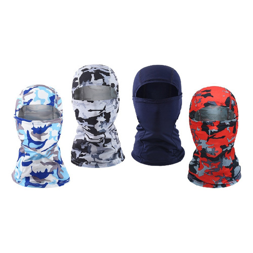 Balaclava 4 Pack Full - Pasamontañas Militar Táctico Bandana Color Romano 101