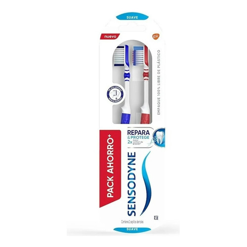 Sensodyne Cepillo Repara Y Protege Pack X 2un Suave