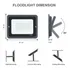 Foco Reflector Led Apple 100w  Calidad Unilux Garantía  Blanco Neutro