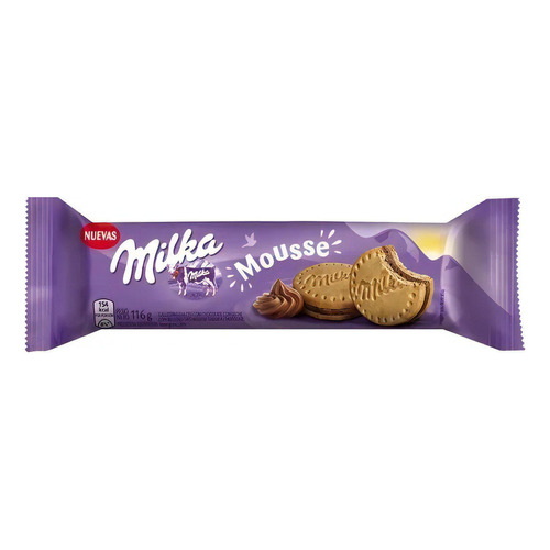 Galletita Milka Mousse Chocolate