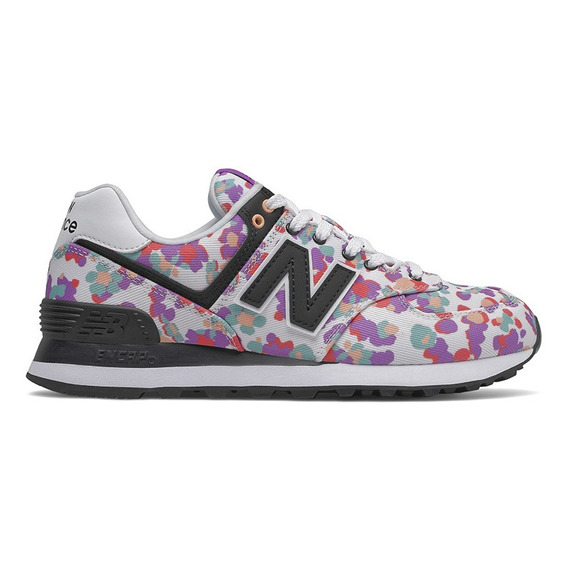 Zapatillas Urbanas Mujer New Balance 574 Bicolor Wl574wm2