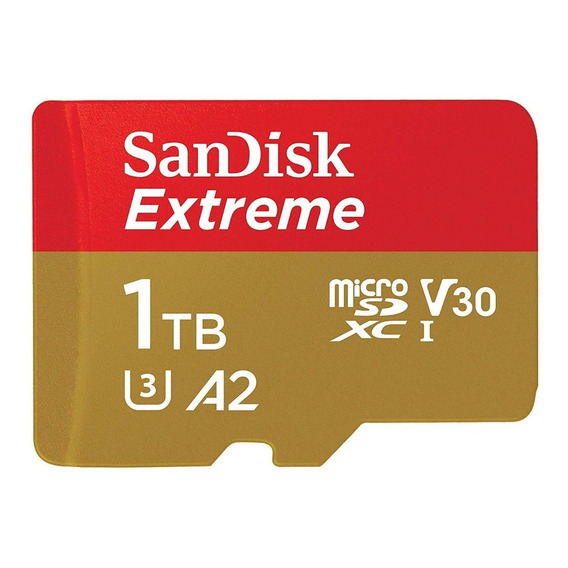 Tarjeta de memoria SanDisk SDSQXA1-1T00-AN6MA  Extreme con adaptador SD 1 TB