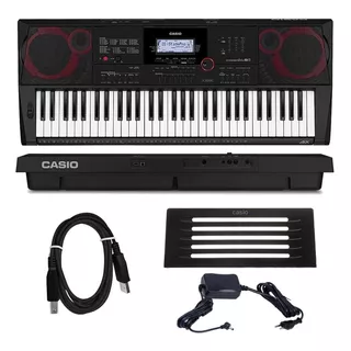 Teclado Musical Casio Alta Gama Ct-x3000 61 Teclas Preto