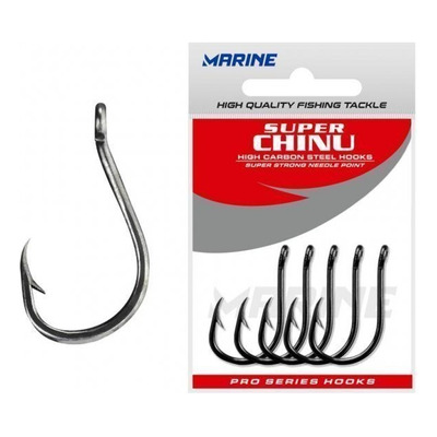 Anzol Super Chinu Black Nickel - Ct 2 - Pacote C/50 Unidades