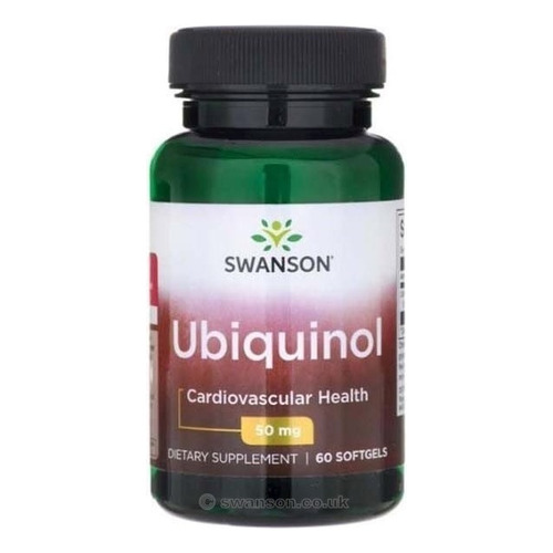 Ubiquinol 50mg Soft Gel 60caps Swanson Usa Sabor No Aplica