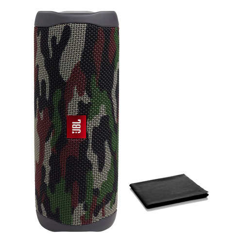 Jbl Flip 5 - Altavoz Bluetooth Portátil Impermeable Para Via Color Camuflaje 110v