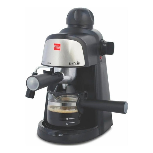 Cafetera Cuori Latte CUO4085 automática negra y plata expreso 220V